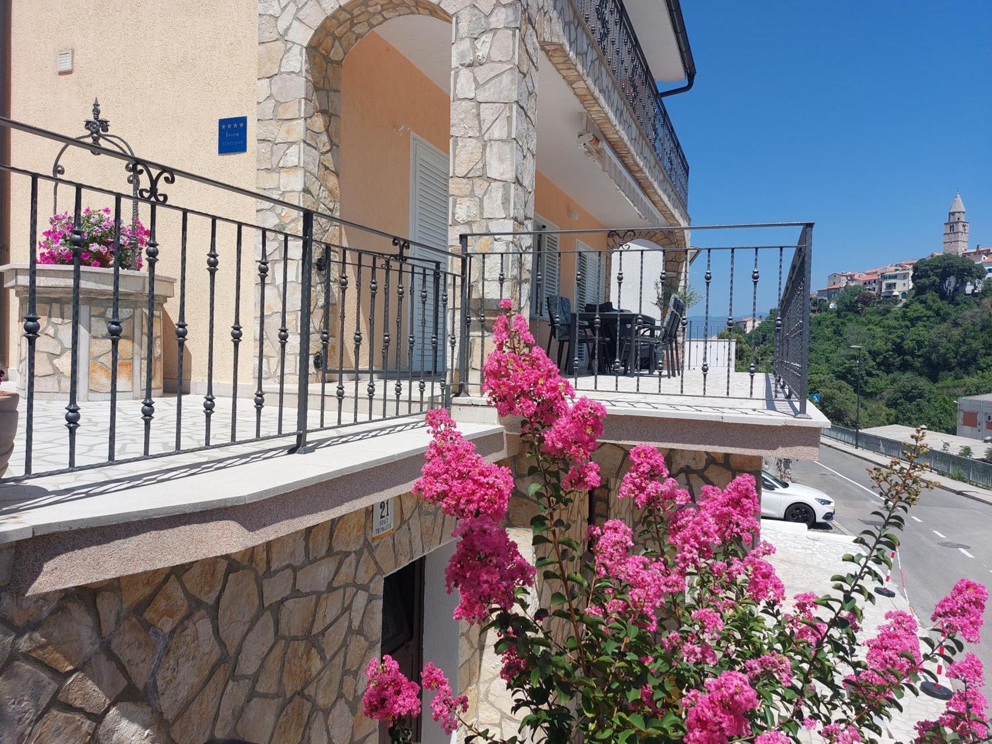 Apartman Marina Vrbnik (Primorje-Gorski Kotar) Exterior foto